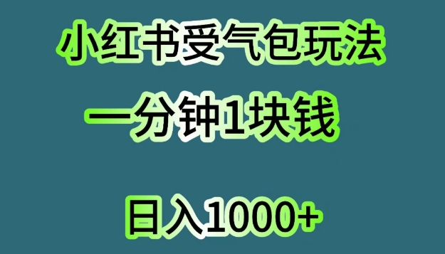 小红书的出气筒新项目，单机版实际操作日入多张-网创e学堂