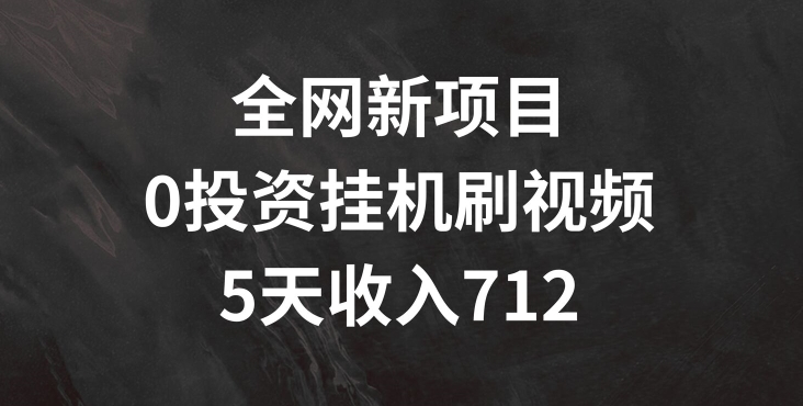 各大网站最新项目，0项目投资挂JI刷短视频，5天盈利多张-中创网_分享中创网创业资讯_最新网络项目资源-网创e学堂