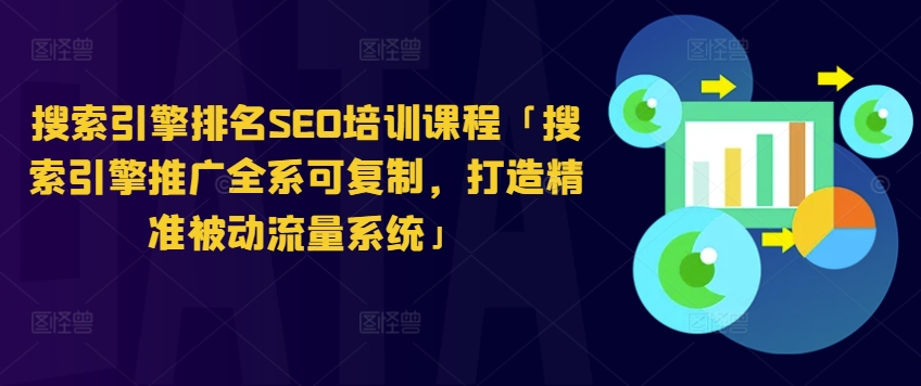 优化排名SEO培训内容「搜索引擎营销全系列复制推广，打造出精确处于被动总流量系统软件」-中创网_分享中创网创业资讯_最新网络项目资源-网创e学堂