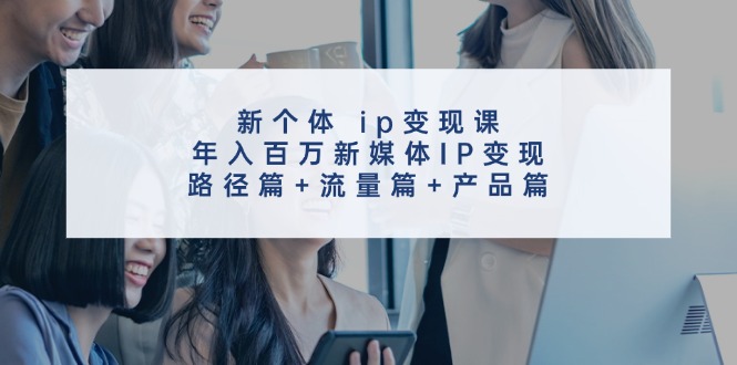 （11971期）新个体 ip变现课，年入百万新媒体IP变现，路径篇+流量篇+产品篇-中创网_分享中创网创业资讯_最新网络项目资源-网创e学堂