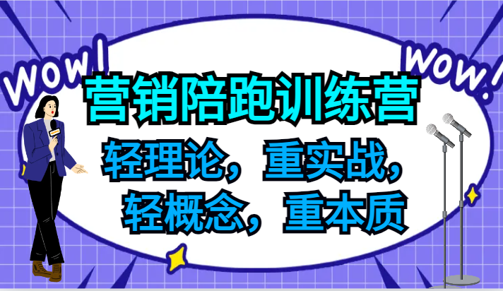 营销推广陪跑夏令营，轻基础理论，重实战演练，轻定义，重实质，适宜中小企业和初创企业的老总-中创网_分享中创网创业资讯_最新网络项目资源-网创e学堂