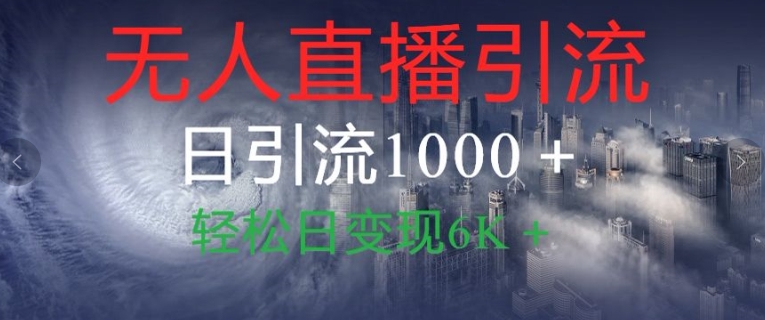 抖音快手视频号全平台无人直播引流1000+精准创业粉玩法拆解-中创网_分享中创网创业资讯_最新网络项目资源-网创e学堂