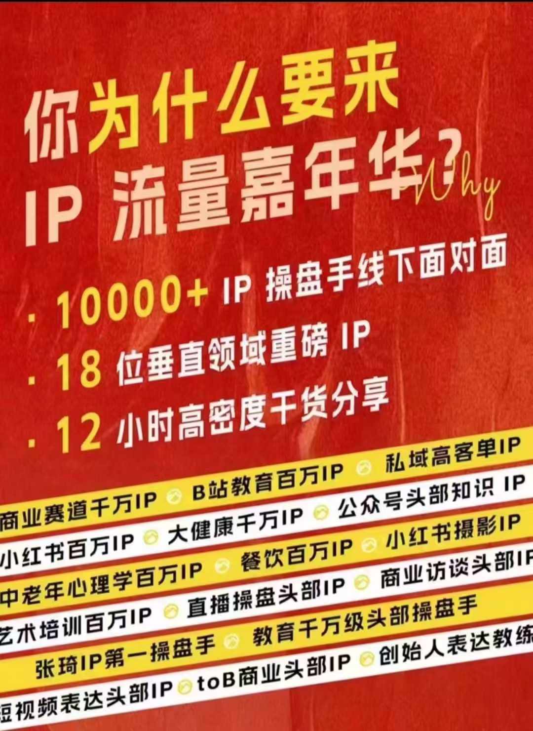 群响IP流量嘉年华，​现场视频+IP江湖2024典藏版PPT-中创网_分享中创网创业资讯_最新网络项目资源-网创e学堂