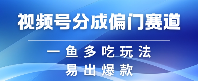 视频号创作者分成计划偏门类目，容易爆流，实拍内容简单易做【揭秘】-中创网_分享中创网创业资讯_最新网络项目资源-网创e学堂