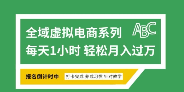 全域虚拟电商变现系列，通过平台出售虚拟电商产品从而获利-中创网_分享中创网创业资讯_最新网络项目资源-网创e学堂